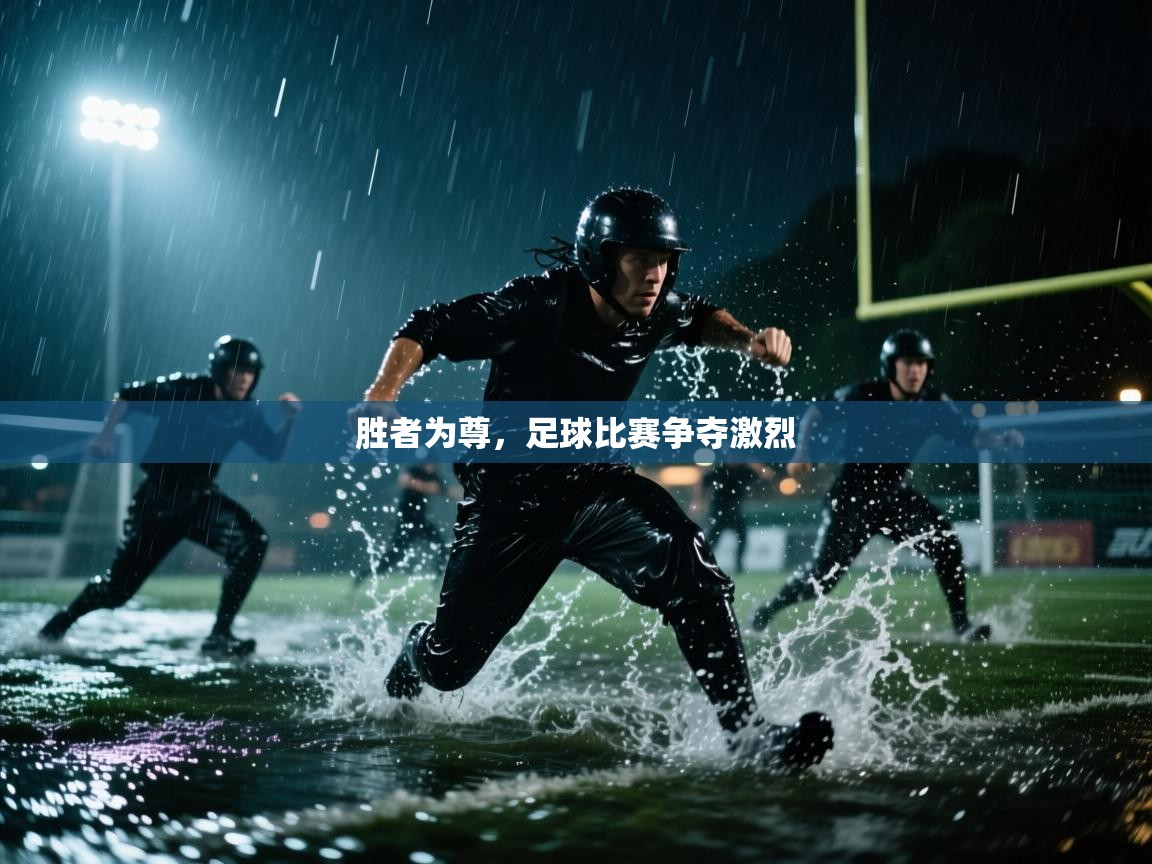 胜者为尊，足球比赛争夺激烈